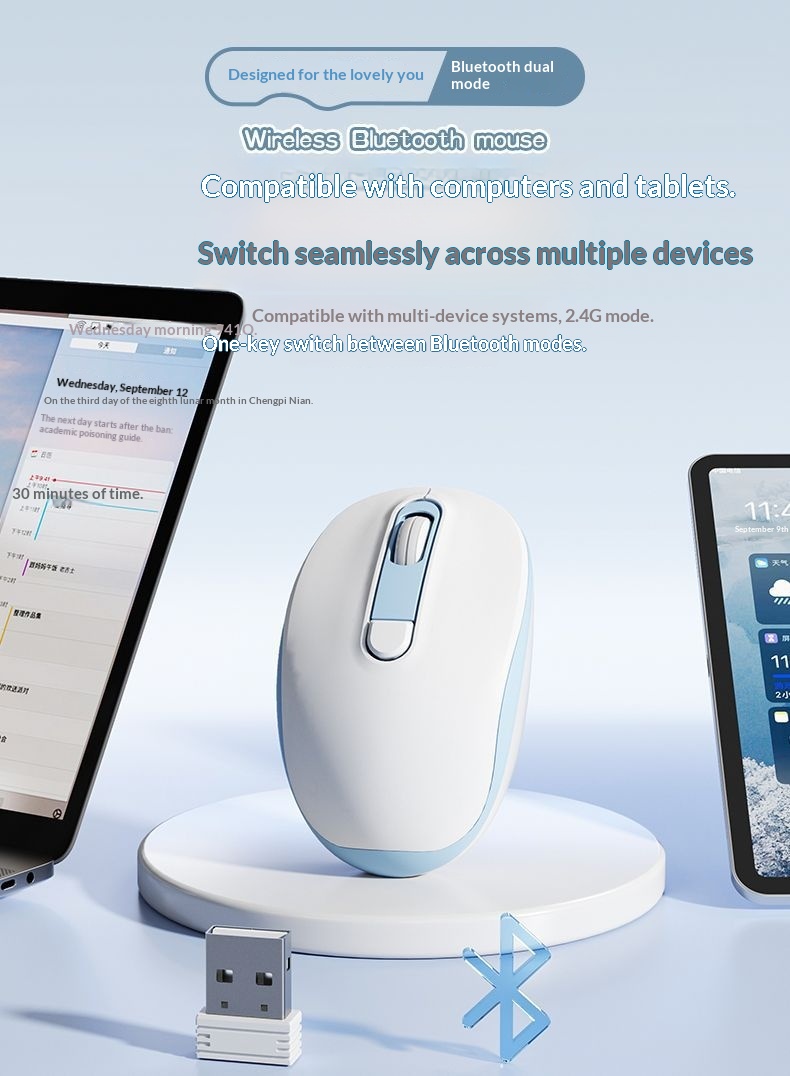 Digitex Digitex Mouse cablato silenzioso durevole da ufficio per giochi desktop universale per laptop compatibile con Lenovo ASUS Xiaomi_voghion.com