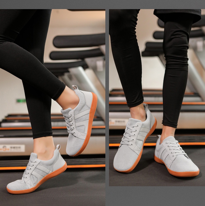 Zees Wide Toe Spring New Men And Women Comfortable Walking Breathable Soft Sole Couple Fly Knit Flat Foot Casual Sports Shoes_voghion.com