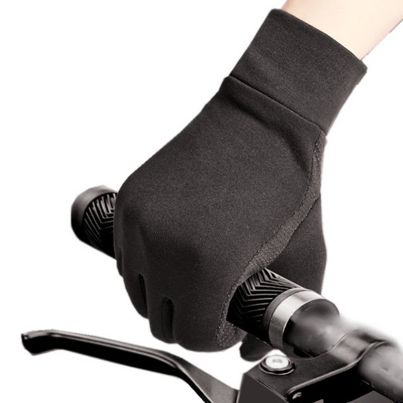 boy Boy Boy Bicycle Autumn Winter Warm Anti-Slip Mountain Bike Gloves Cycling Touchscreen Long Finger Men_voghion.com