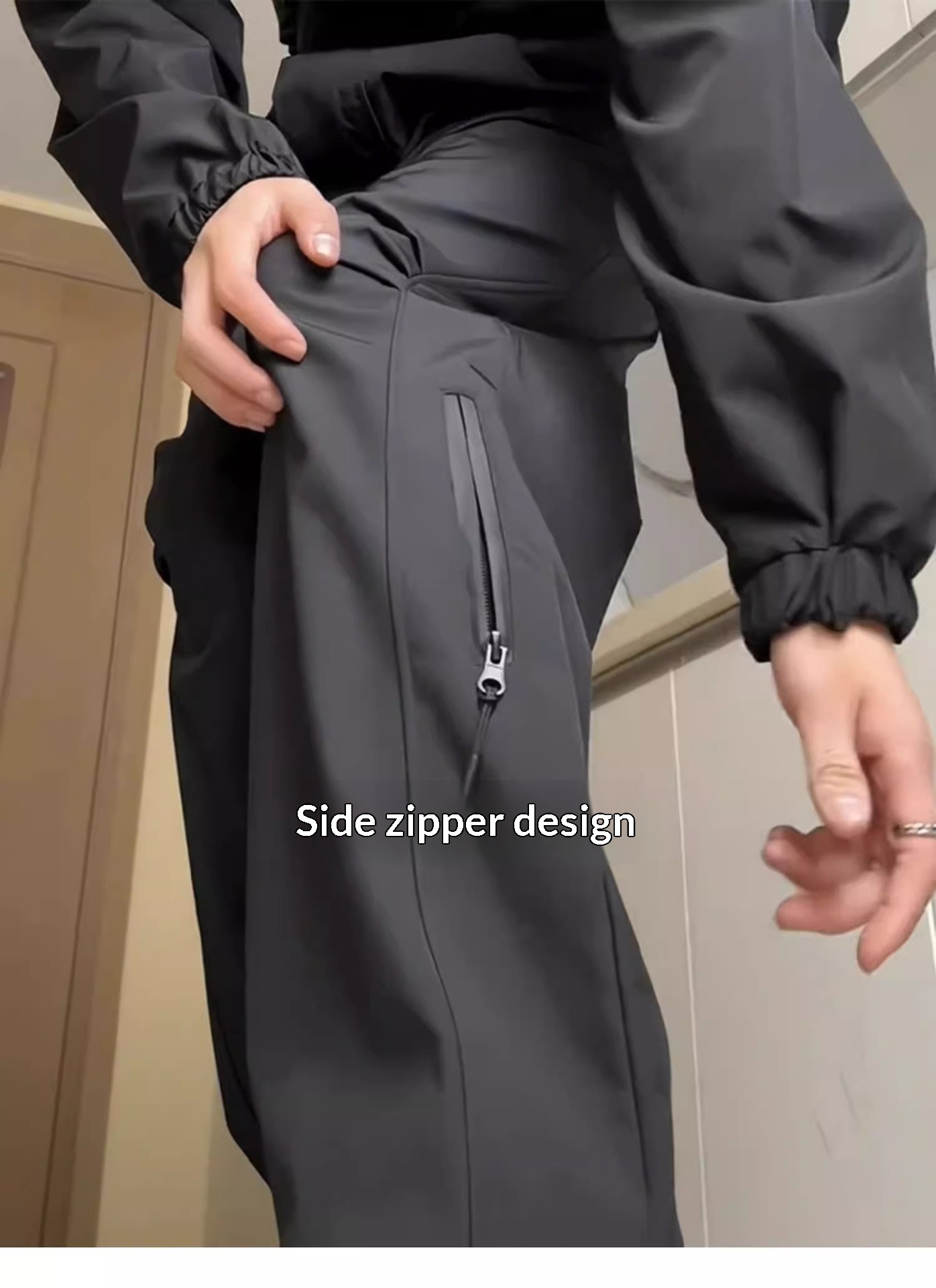 boy Waterproof Storm-Proof Tactical For Men, Autumn And Winter New American Style Functional Vibe Pant, Outdoor Hiking_voghion.com