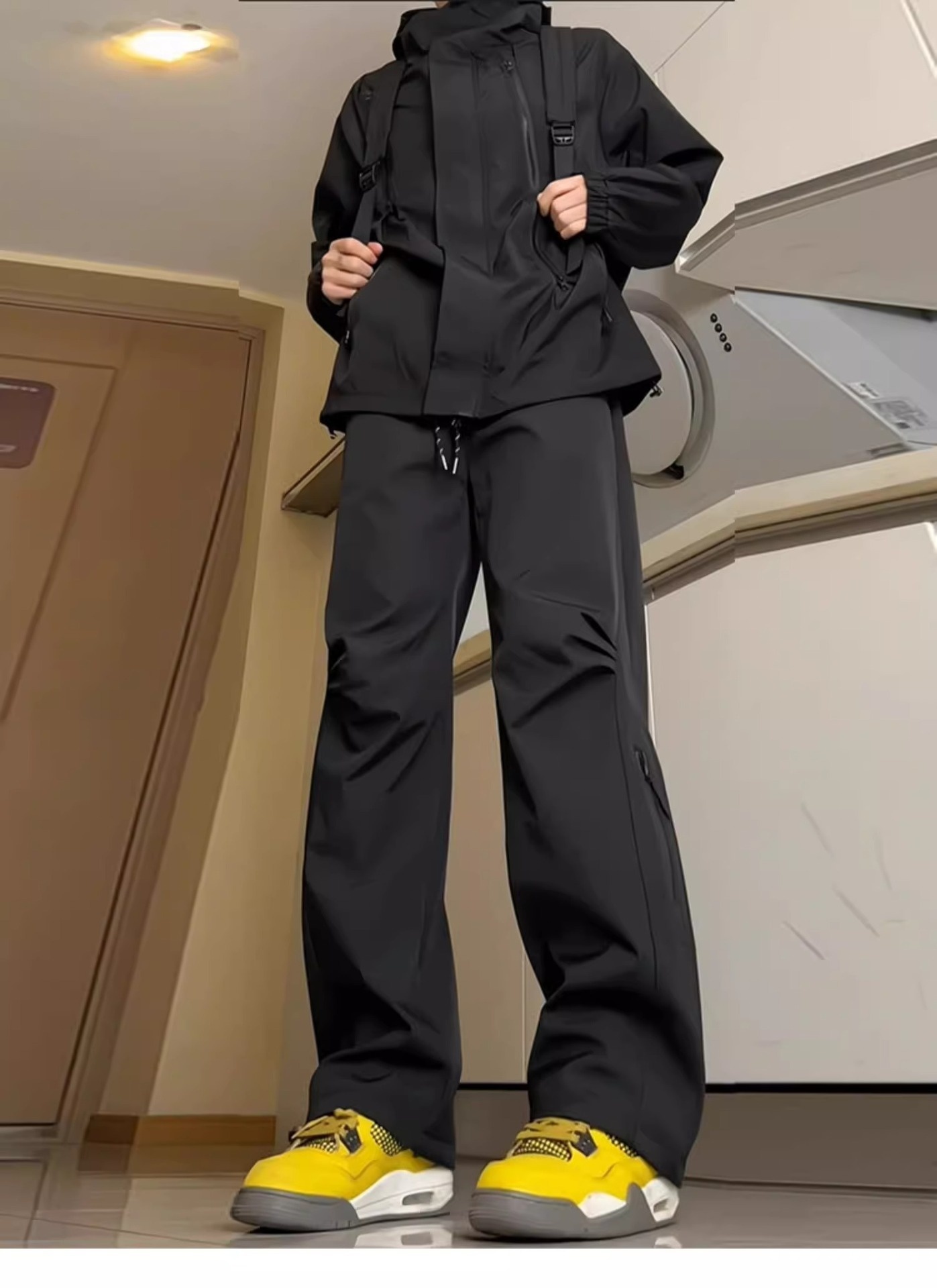 boy Waterproof Storm-Proof Tactical For Men, Autumn And Winter New American Style Functional Vibe Pant, Outdoor Hiking_voghion.com