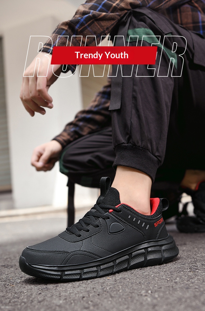 Zees Cross-Border Plus Herrenschuhe Frühjahr 2023, neue Lederschuhe mit weicher Sohle, Größe 48 (extra weit), ideal für Freizeit, Sport und Reisen._voghion.com