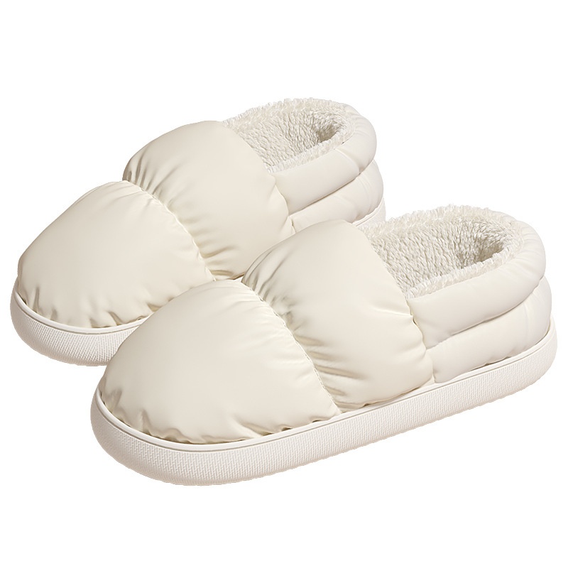 Zees Zees Su Geçirmez Kadın Kaz Tüyü Ayakkabılar, Sonbahar ve Kış, Kapalı Topuk, Kalın Taban, Hamile Ayakkabıları, Sıcak, Kaymaz Pamuk_voghion.com