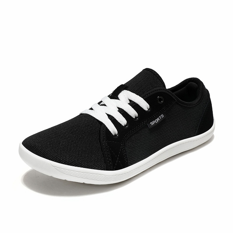 Zees Herren Barfußschuhe mit breiter Leiste, große Größen, flache Null-Sprengung, Sport- und Indoor-Fitnessschuhe_voghion.com