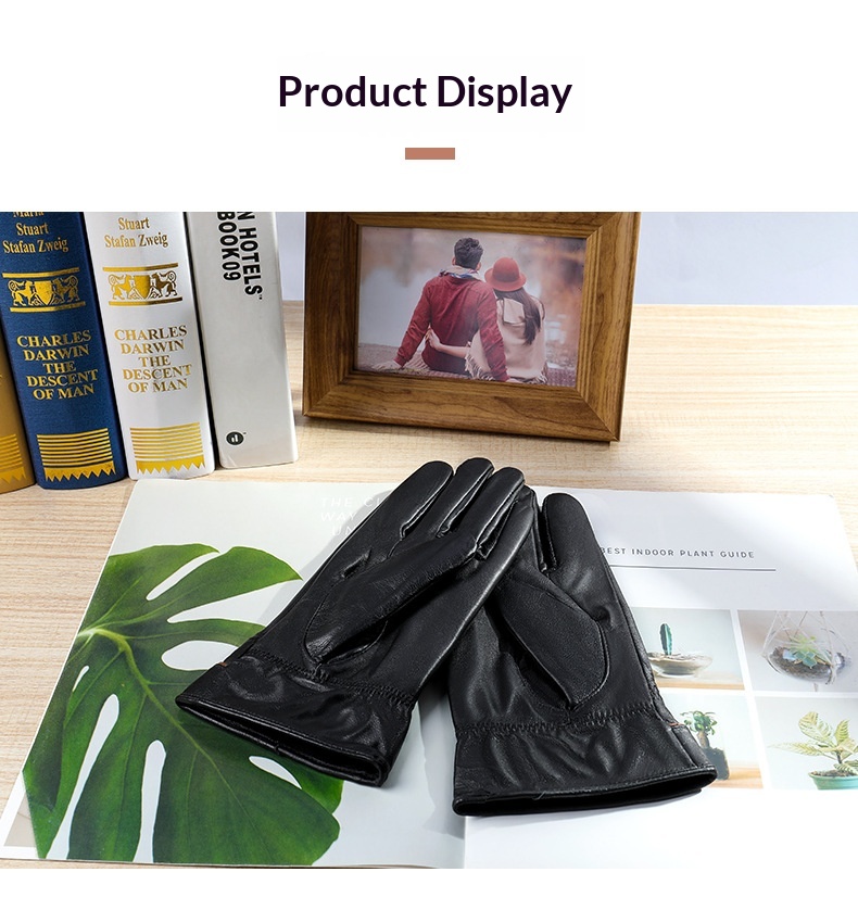 boy Boy Boy For Women And Men Winter Korean Solid Color Pattern Warm Fleece Thickened Waterproof Cold-Proof Fingered Cycling Ski_voghion.com