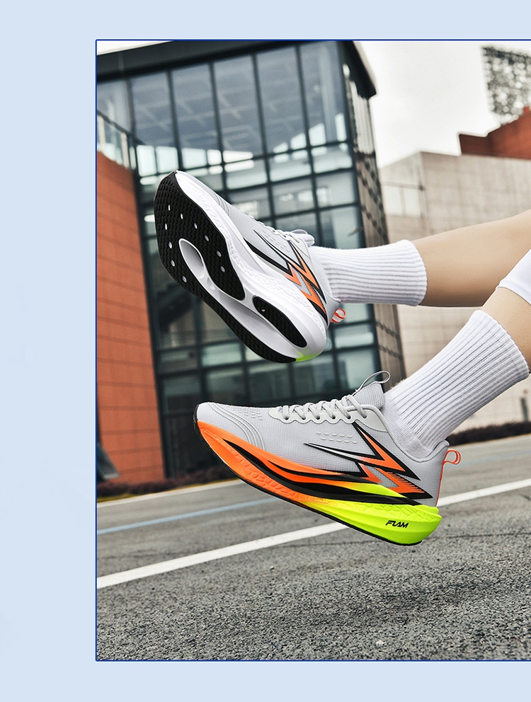 Zees Cross-Border New Large Size Fei Ran 4 Carbon Plate Marathon Men And Women Racing Body Side Training Sports Running Shoes_voghion.com