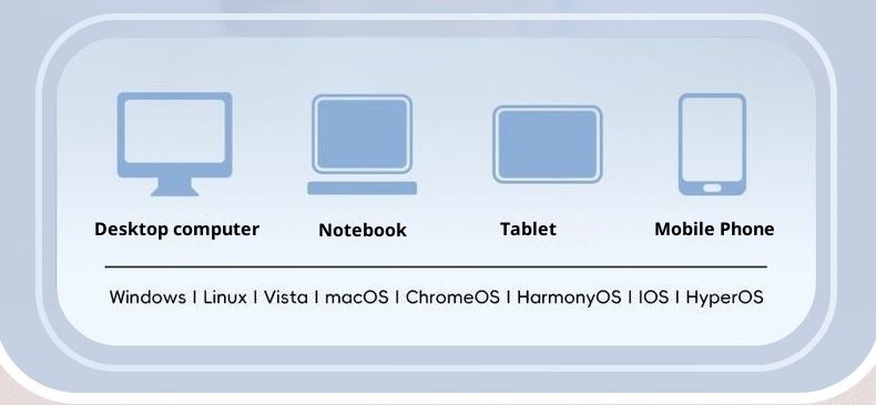 Digitex Digitex Mouse cablato silenzioso durevole da ufficio per giochi desktop universale per laptop compatibile con Lenovo ASUS Xiaomi_voghion.com