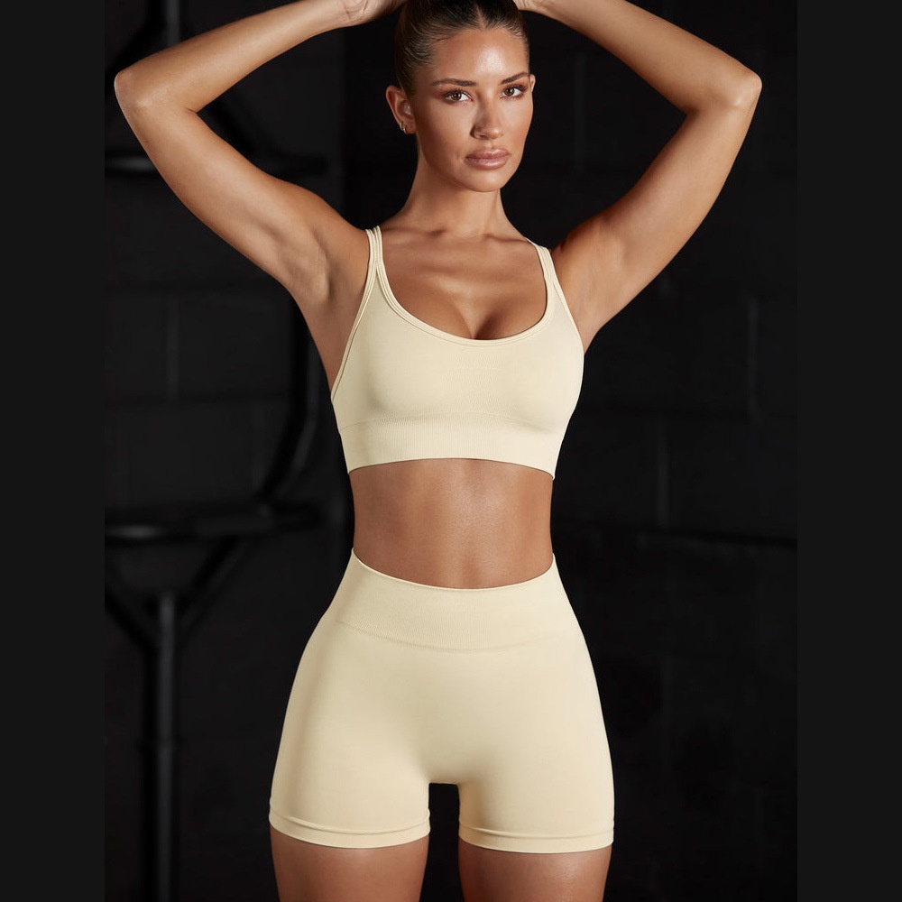 ChicShe INS, reggiseno sportivo senza cuciture con spalline, per yoga, fitness, sollevamento fianchi, nuovo stile europeo e americano, da donna_voghion.com
