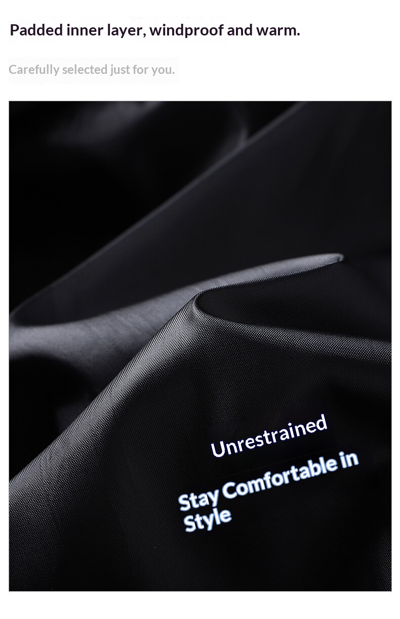 boy Brand Men's Autumn Winter Thickened Warm Stand Collar Casual Slim Fit Cold-Proof Sports Down Jacket Coat_voghion.com