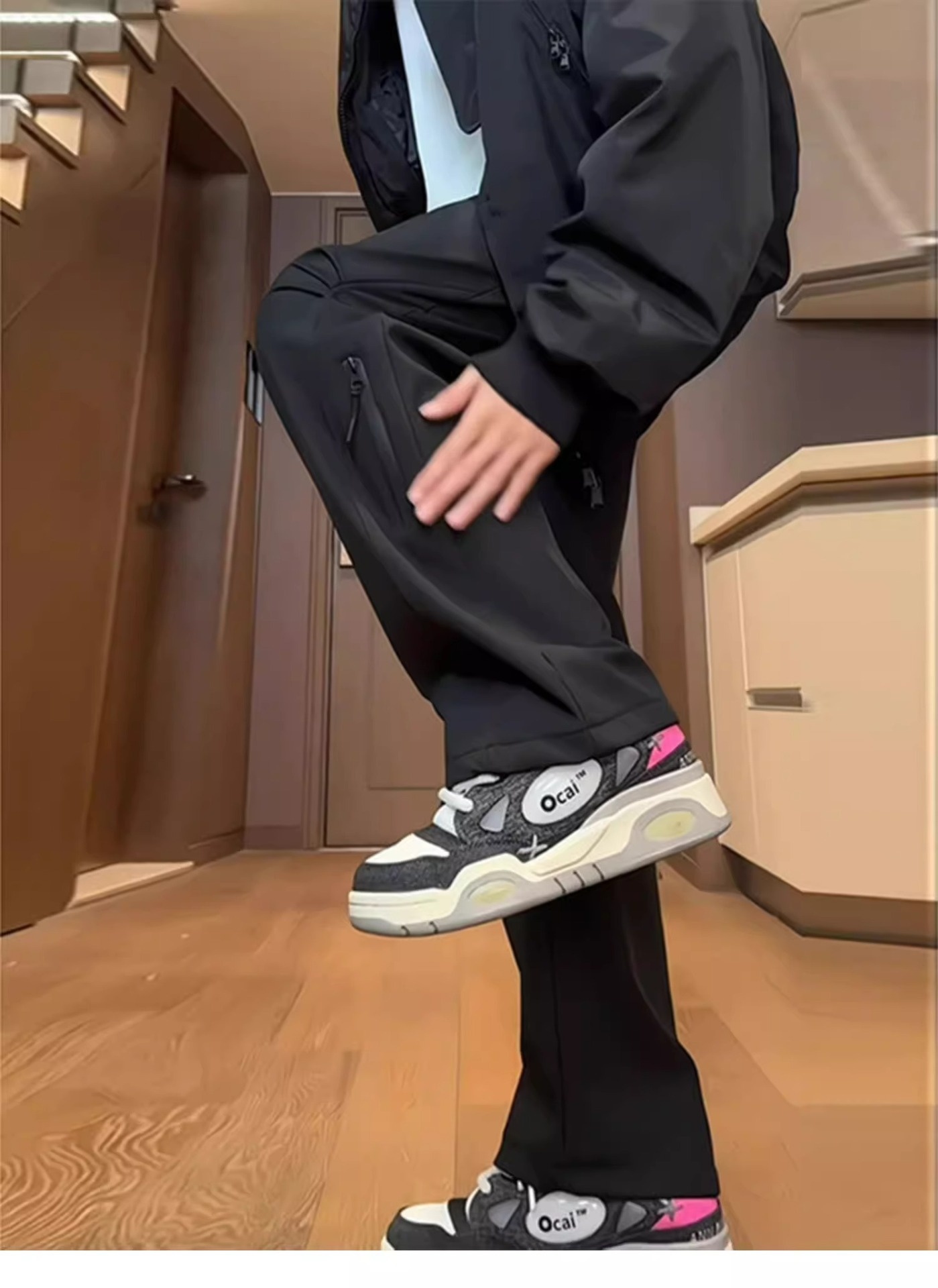 boy Waterproof Storm-Proof Tactical For Men, Autumn And Winter New American Style Functional Vibe Pant, Outdoor Hiking_voghion.com