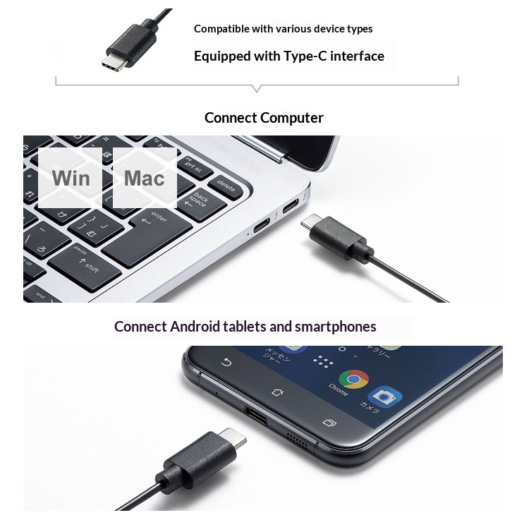 Digitex Digitex Computer Accessories Blue Light Emitting Office Type-C Wired Gaming Mouse_voghion.com