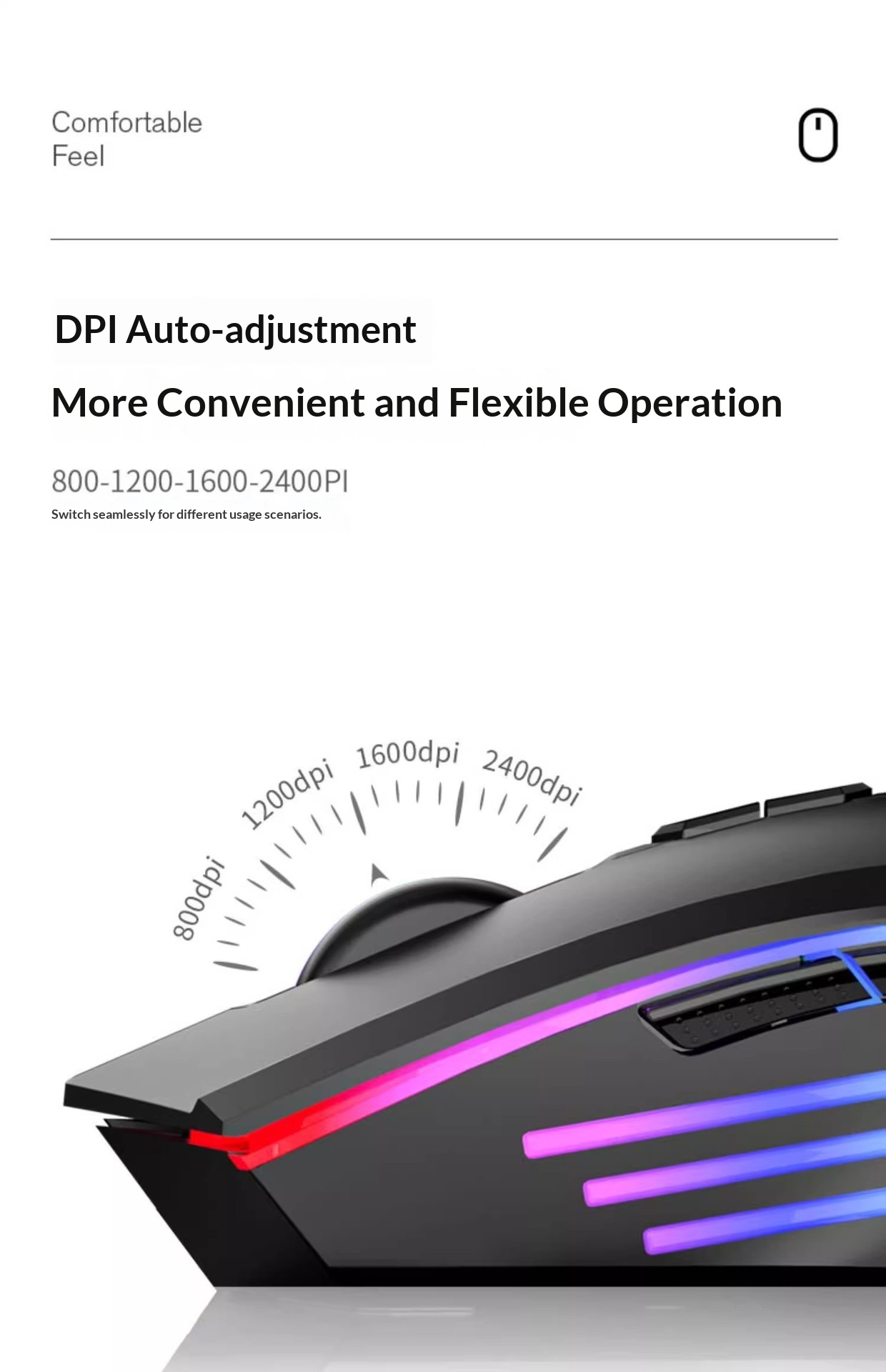 Digitex Digitex Juggernaut Clan 2.4G Bluetooth Mouse With Power Display Type-C Charging Computer Office Wireless Dual Mode_voghion.com