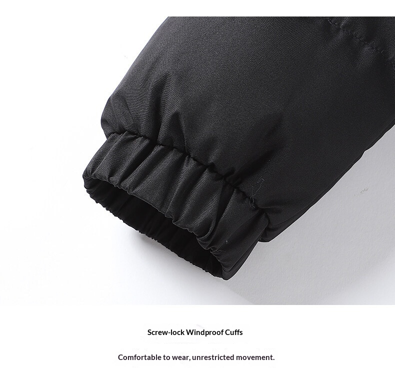 boy Brand Men's Autumn Winter Thickened Warm Stand Collar Casual Slim Fit Cold-Proof Sports Down Jacket Coat_voghion.com