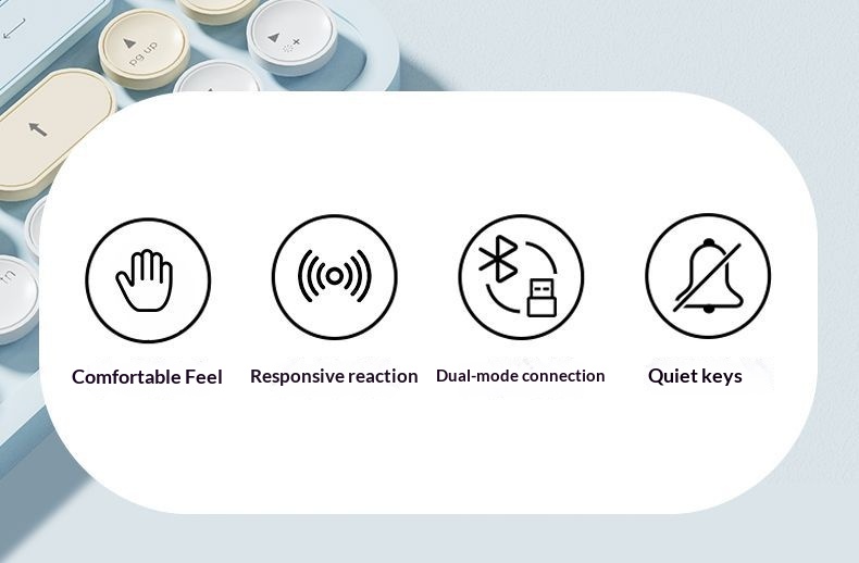 Souris Bluetooth sans fil Digitex compatible Lenovo, silencieuse, rechargeable, compacte et idéale pour le bureau (tablette, ordinateur portable, etc.)._voghion.com