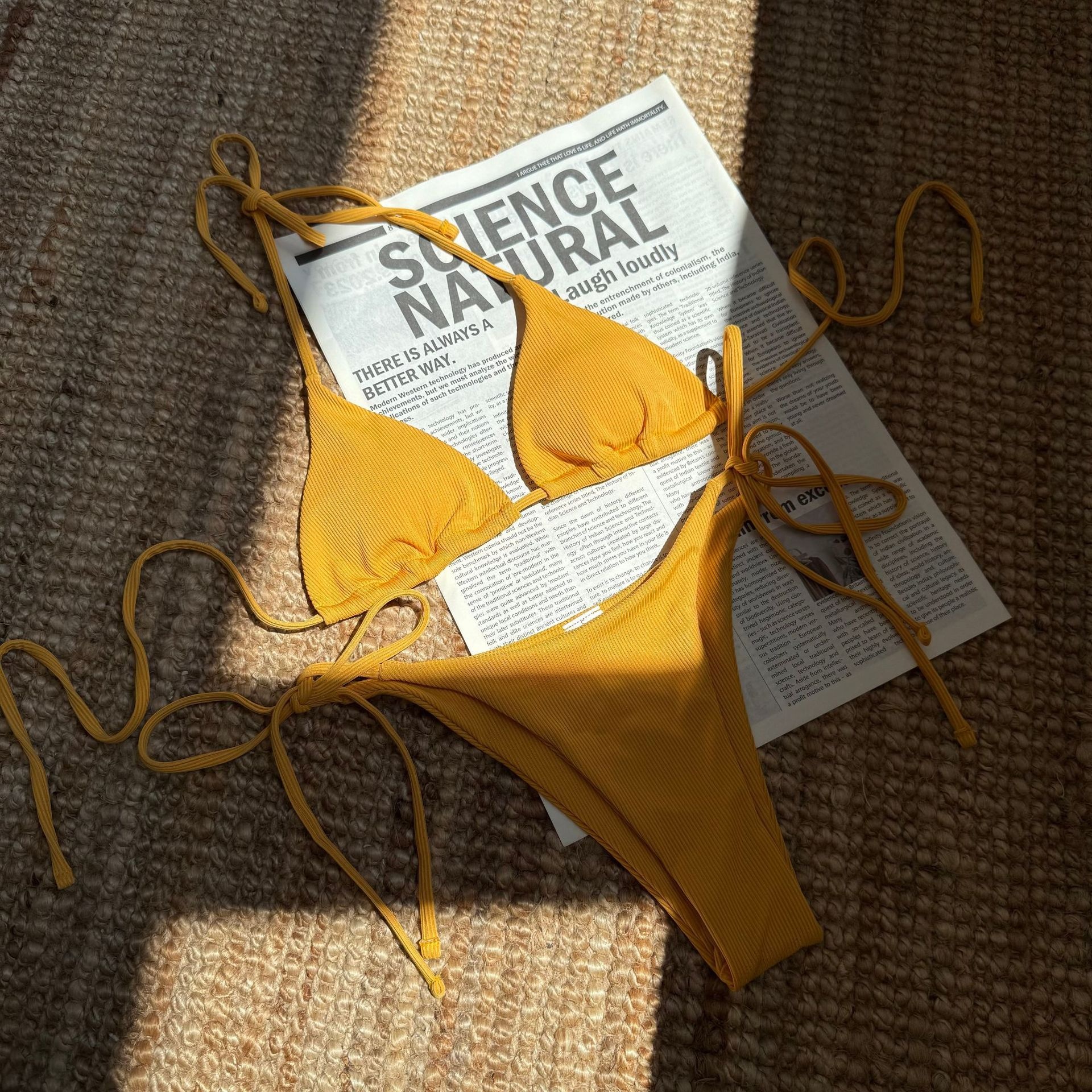 ChicShe 2025 Europäische und amerikanische neue sexy Dreipunkt-Bikini-Badeanzug-Bikini-Kollektion mit schmalem Achselstreifen, zweiteilig, grenzenlos_voghion.com