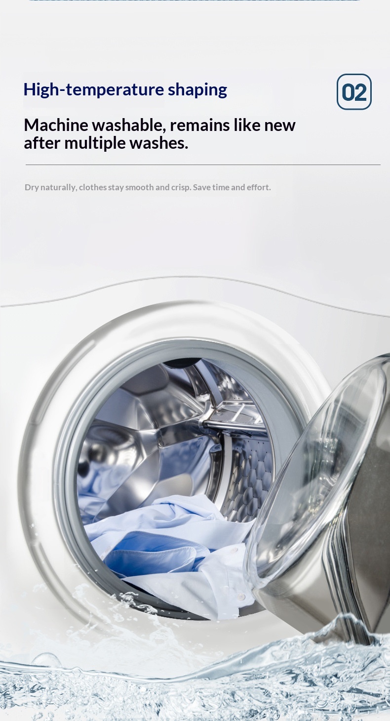 Camisa de manga larga para hombre, color liso, elástica en cuatro direcciones, sin planchado, corte entallado, sin bolsillos, para primavera y otoño_voghion.com