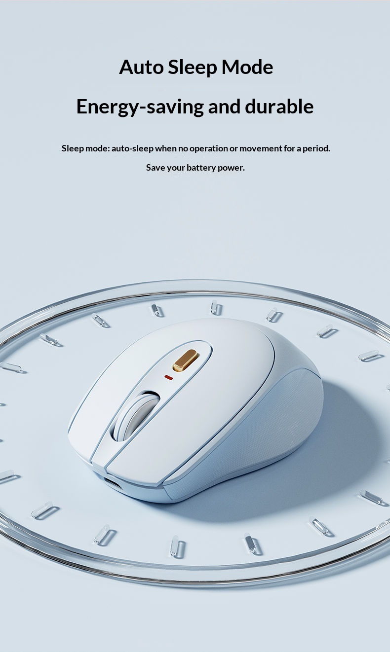 Souris Bluetooth sans fil Digitex compatible Lenovo, silencieuse, rechargeable, compacte et idéale pour le bureau (tablette, ordinateur portable, etc.)._voghion.com