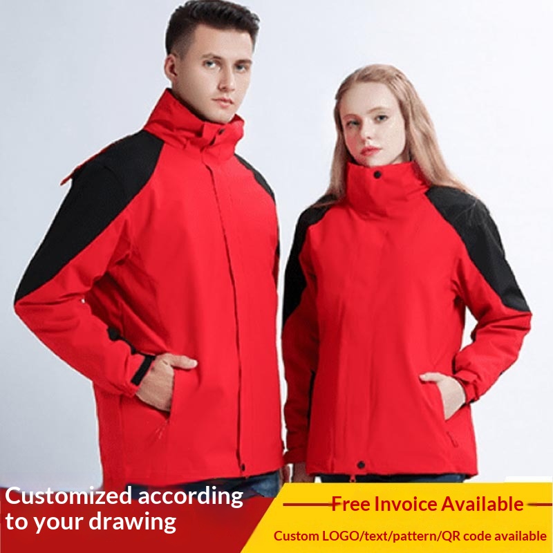 boy Boy 3-in-1 Custom Jacket For Men And Women, Windproof, Waterproof, Detachable, Outdoor Skiing, Mountaineering, Printed,_voghion.com