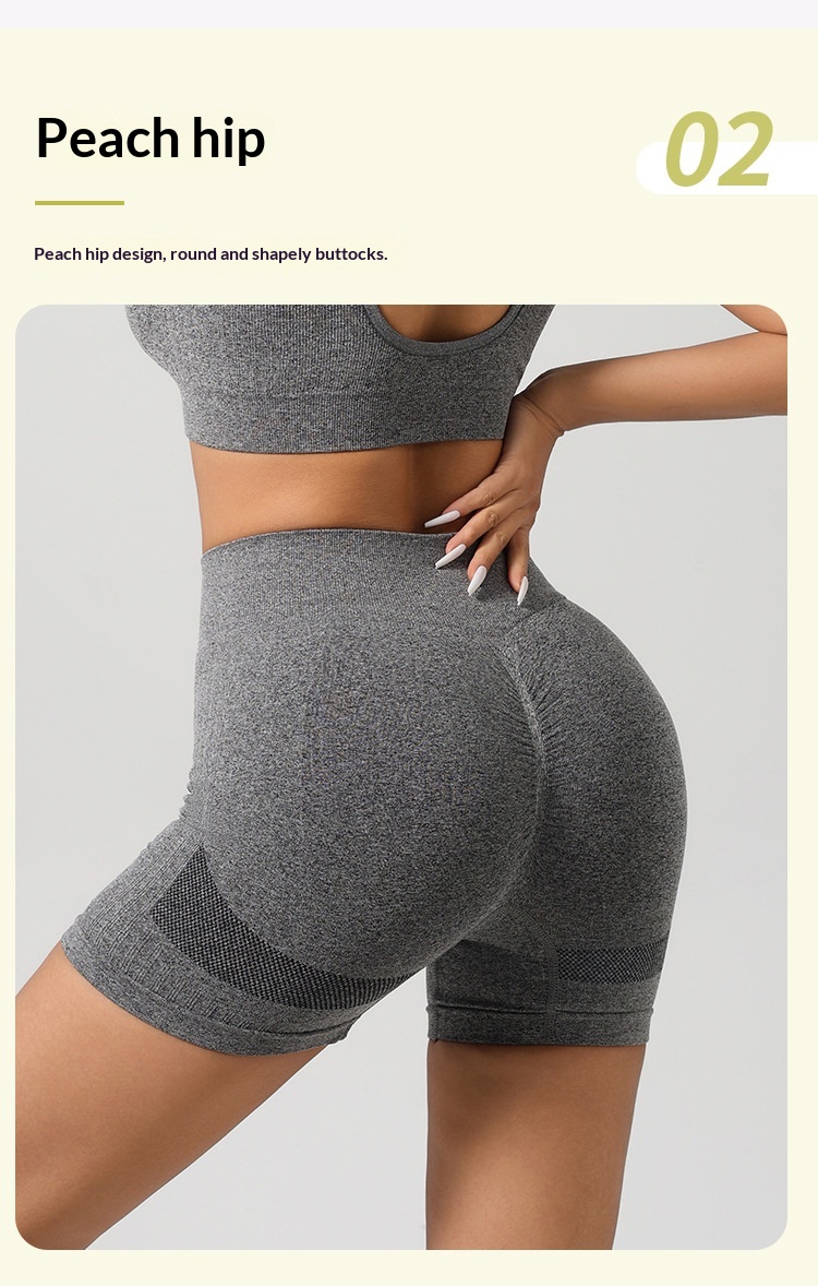 ChicShe Strickoutfit-Set im europäischen und amerikanischen Stil, Großhandel, Sportweste, Unterwäsche, High Waist, lange Hose, Pfirsichfarben, Fitness_voghion.com