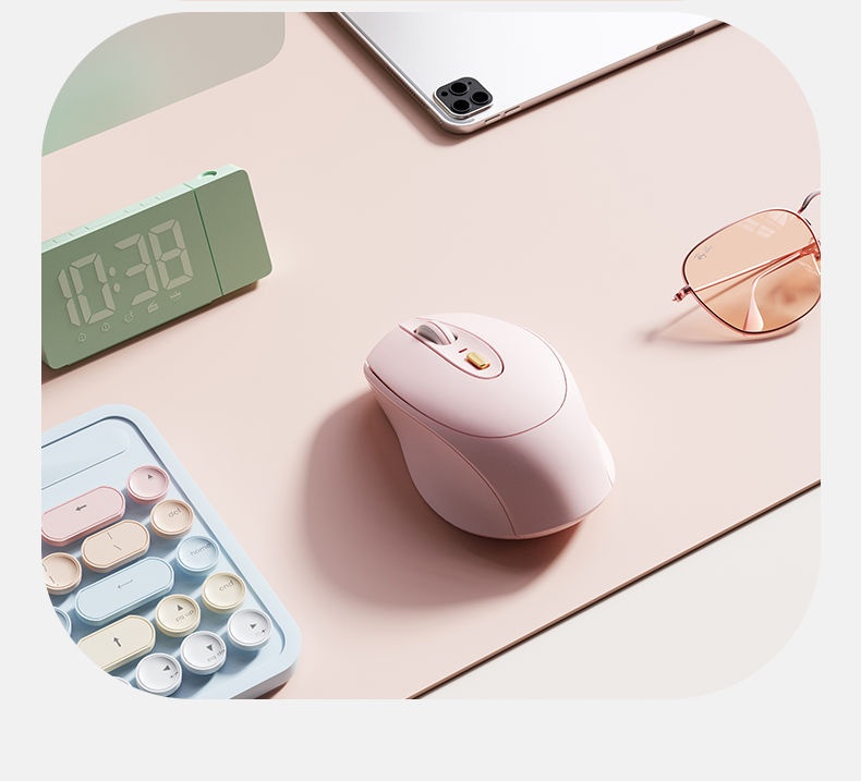 Souris Bluetooth sans fil Digitex compatible Lenovo, silencieuse, rechargeable, compacte et idéale pour le bureau (tablette, ordinateur portable, etc.)._voghion.com