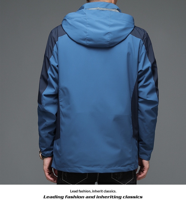 boy Boy 2025 New Detachable Outdoor Thickened Men's Jacket Three-in-One Coat_voghion.com