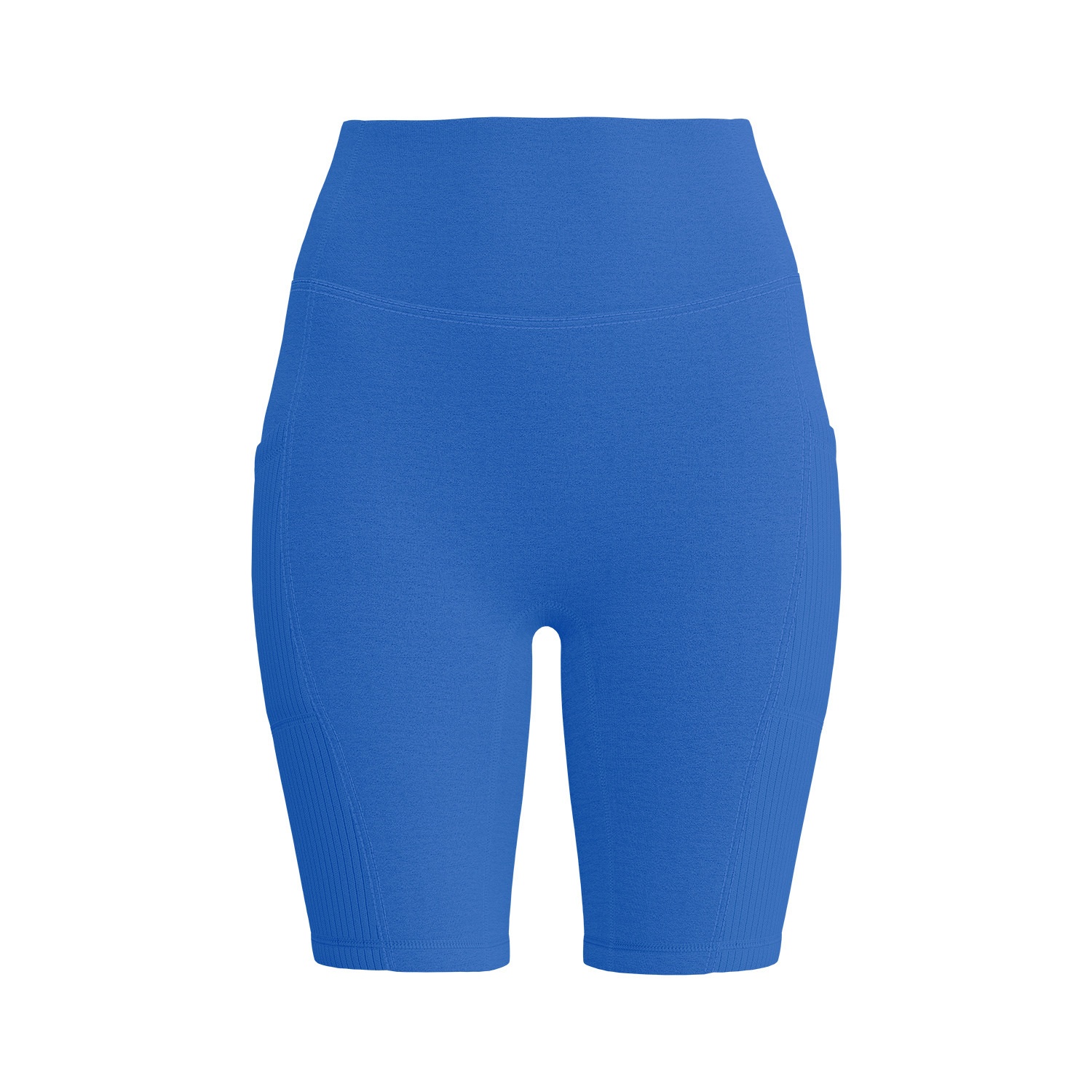 Juyitang Striped Pocket Shorts For Women, High Waist, Hip Lift, Tummy Control, Running Sports Tight Yoga Pants_voghion.com