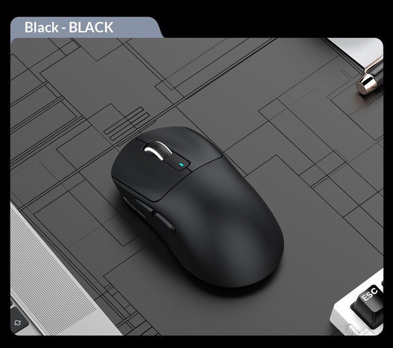 Digitex Digitex Attack Shark X3PRO Lightweight PAW3395 E-Sports Gaming Three-Mode 4K Wireless 8K Computer Mouse_voghion.com