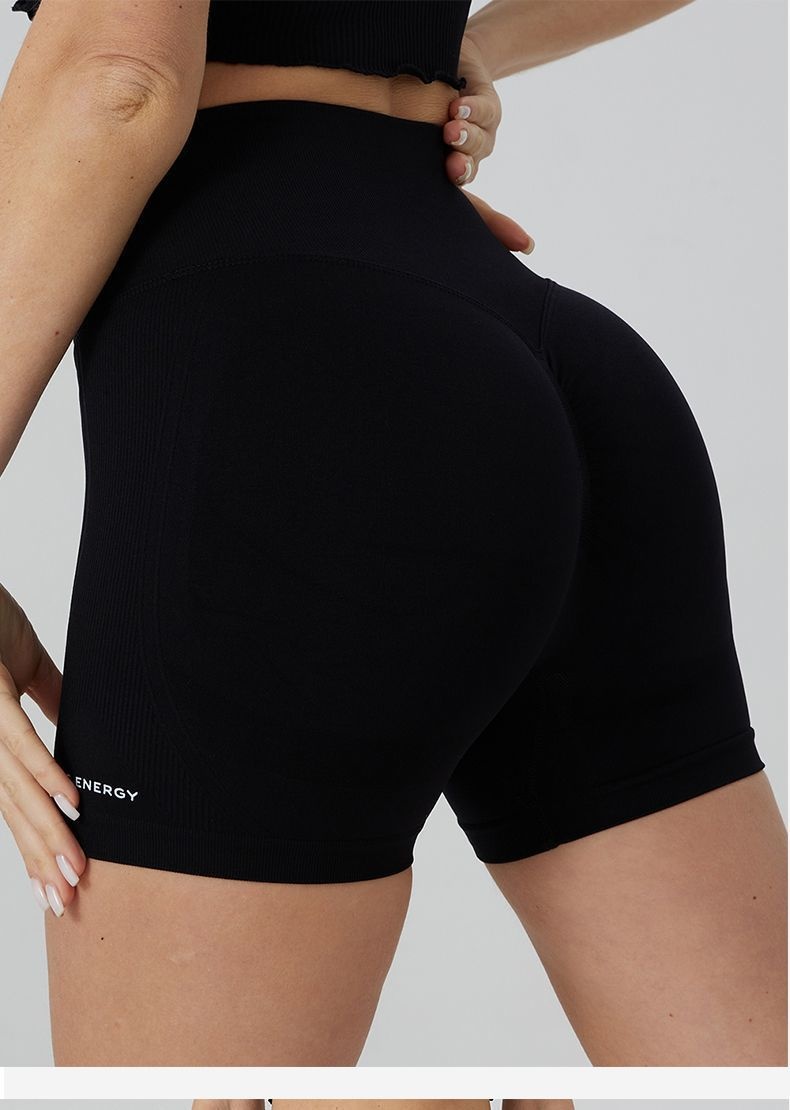 2024 Summer Fitness For Women Running Sports Cycling Pants Breathable Yoga Wear Tummy Control Tight Three-Quarter Shorts_voghion.com