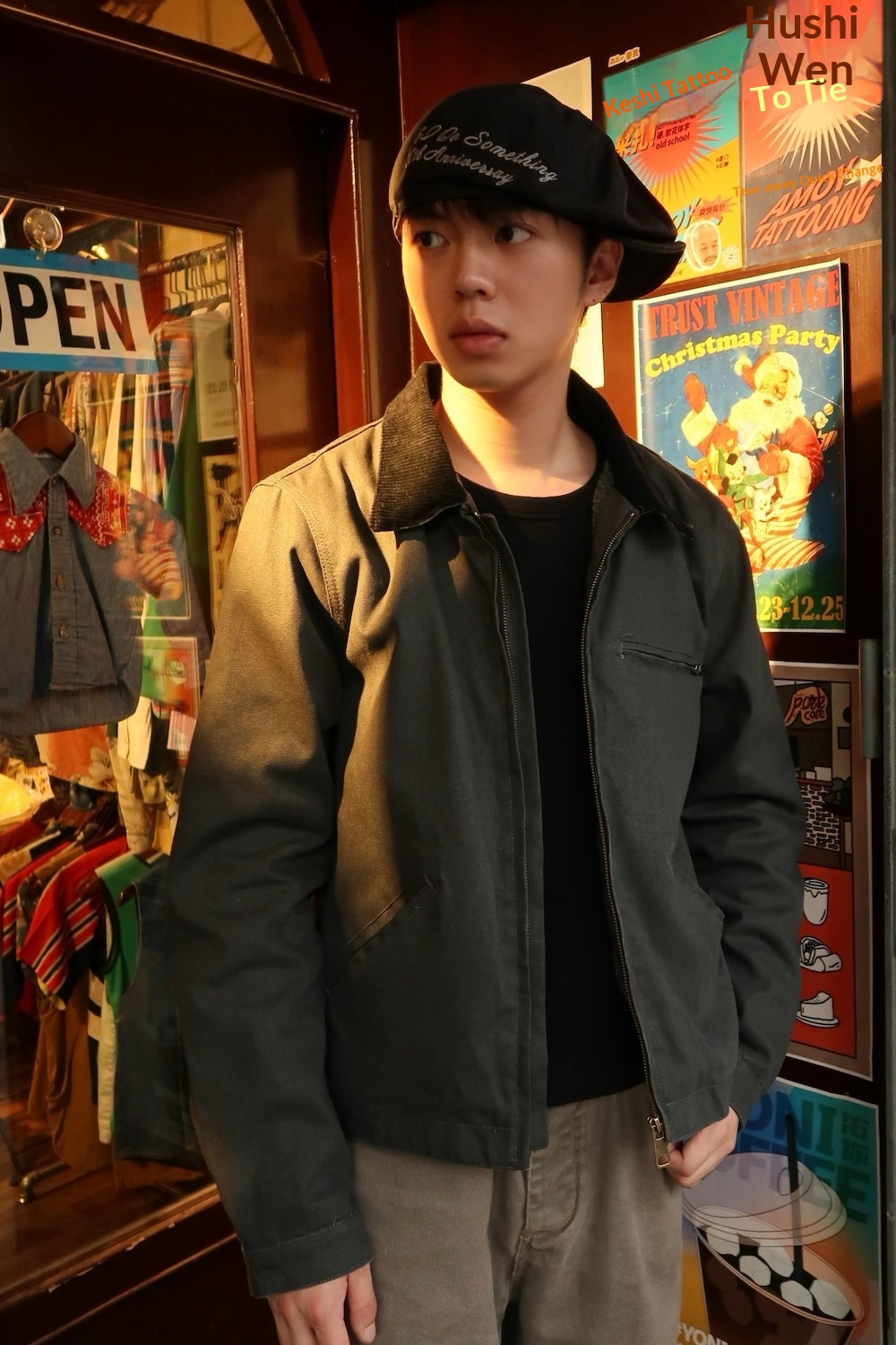 boy Autumn Winter Vibefan Motorcycle Mountain Series Michigan Thick Handsome Casual Japanese Detroit Jacket Coat M And_voghion.com