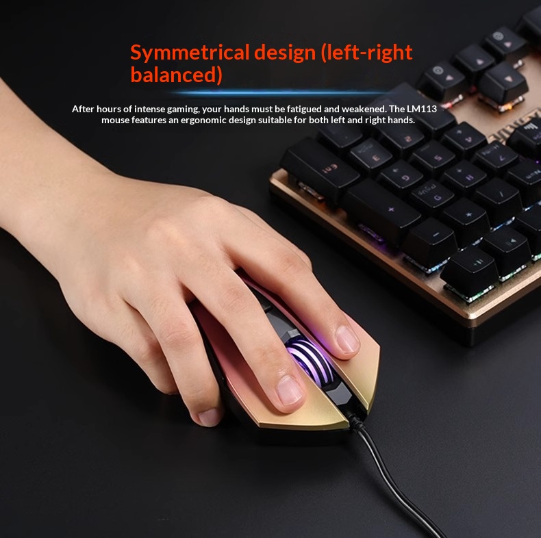 Digitex Digitex Dareu LM113 Kablolu Oyun Faresi Esports, USB Arayüzü, İnternet Kafeler, Dizüstü Bilgisayarlar ve Ofis Kullanımı İçin Uygun_voghion.com