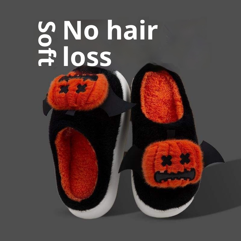 Zees Cute Christmas Cotton Slippers 2025 Couple Style New Super Soft Cushioning Autumn Four Seasons Indoor Warmth_voghion.com