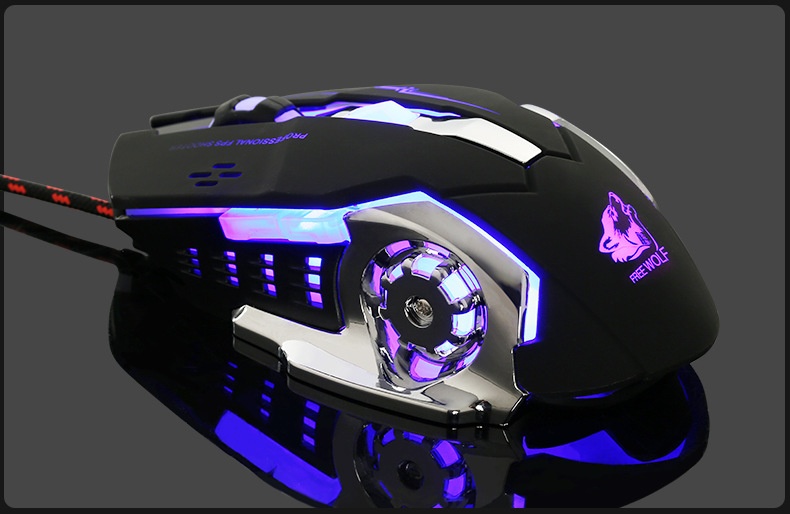 Digitex Digitex Liberty Wolf V5 Kablolu Masaüstü Mekanik Oyun E-spor Faresi_voghion.com