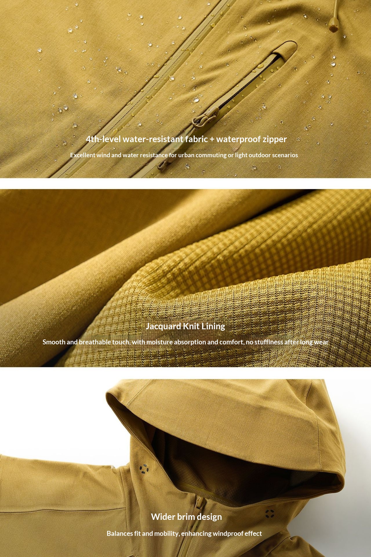 boy Boy Jie Zhan Men's Clothing|Soft Shell Crab Seamless Charge 25 Winter New Product Urban Outdoor Windproof Waterproof Jacket_voghion.com