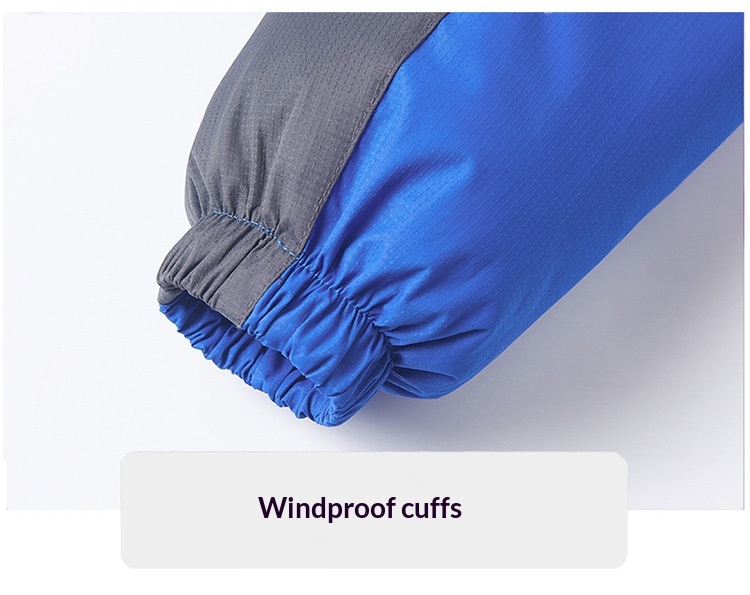 Veste de travail imperméable imprimée doublée polaire pour garçon, manteau d'hiver en coton pour homme, uniforme d'usine, épaisse et chaude_voghion.com