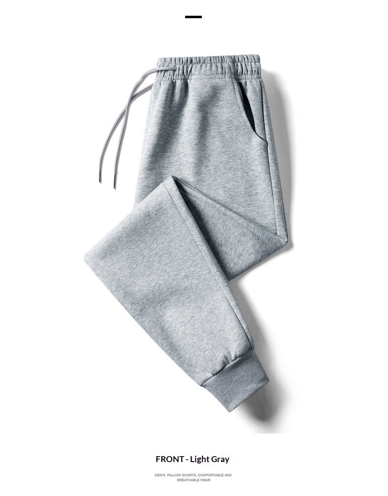 Pantaloni lunghi da jogging da uomo, larghi e dritti, in puro cotone, casual, taglie forti, primavera estate, nuovi_voghion.com