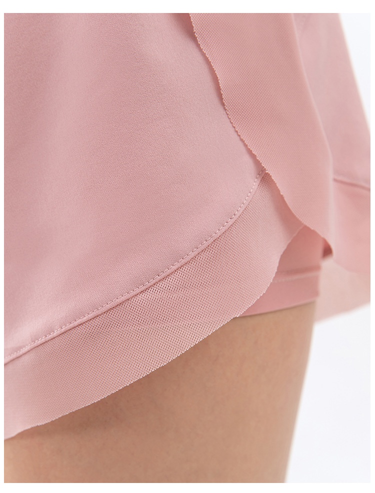 Ningbo Big Tree Anti-Exposure Sports Shorts For Women, Summer Loose Running Fitness Pants, Casual High-Waist Tummy_voghion.com