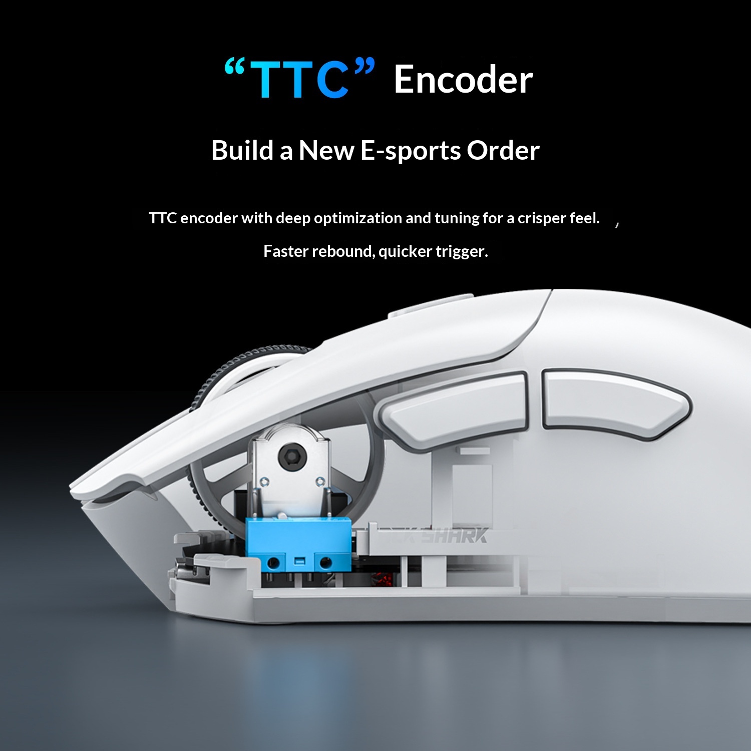 Digitex Digitex Attack Shark R1 Lightweight PAW3311 E-sports Gaming Three-mode Bluetooth Wireless Laptop Mouse_voghion.com