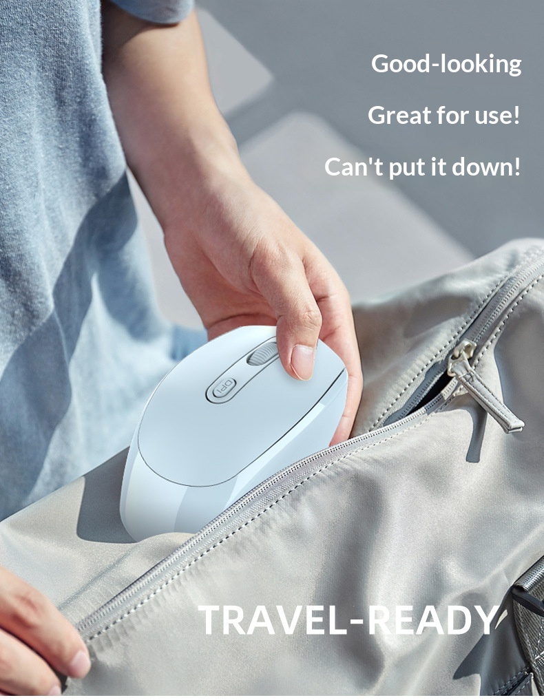 Digitex Digitex Digitex M107 Morandi Kabellose Bluetooth-Maus mit geräuschlosem Ladevorgang (Privatmodell)_voghion.com