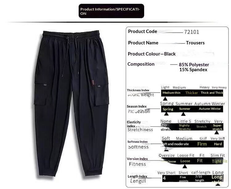 boy Men's Autumn Winter Fleece Lined Thickened Casual Long Loose Jogger Cargo Plus Size Sports Pants_voghion.com
