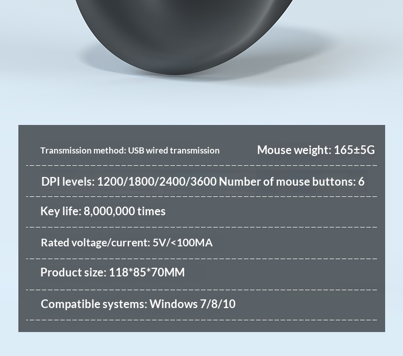 Digitex Digitex Source Factory Vertical Ergonomic 6-Button Wired Office Gaming Mouse_voghion.com