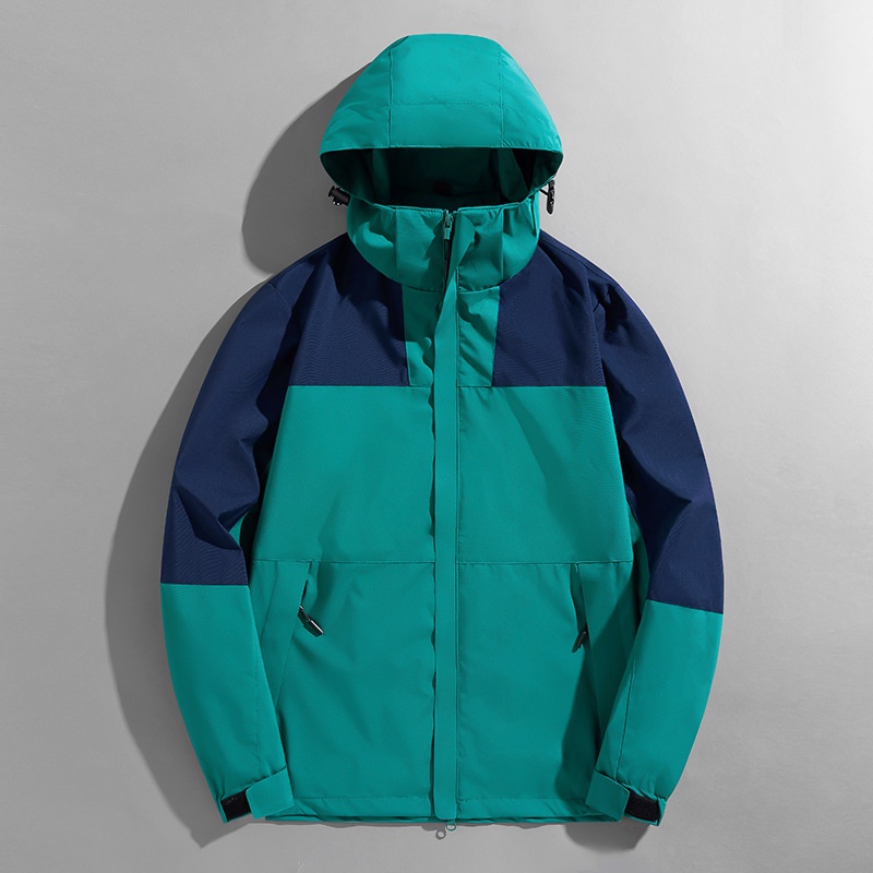ragazzo Ragazzo Produttore North Face Primavera e Autunno Sottile Esterno Monostrato Coppia Uomo Antivento Impermeabile Cappotto Donna_voghion.com