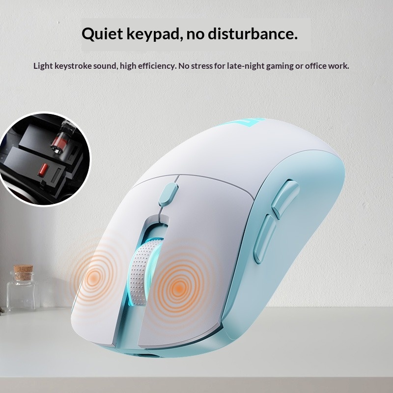 Digitex Digitex Sensoni Wireless Gaming Wired Bluetooth Dual Mode Lightweight E-Sports Office Computer Laptop Mouse_voghion.com