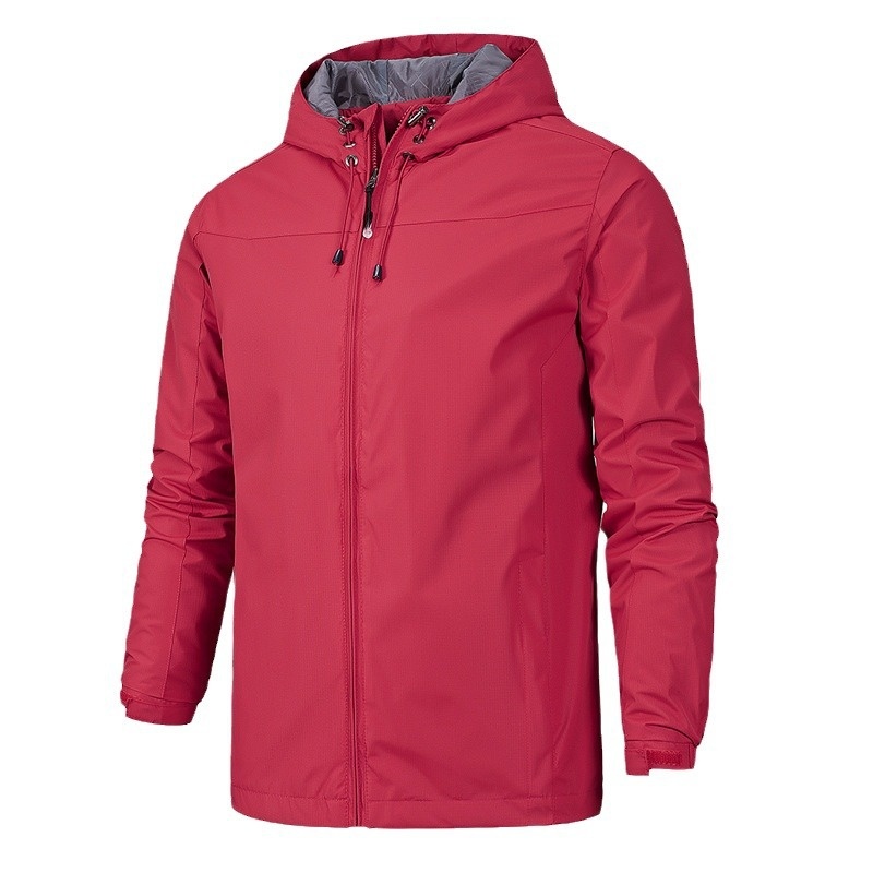 Veste homme/femme coupe-vent imperméable quatre saisons pour la randonnée, printemps/automne, une seule couche_voghion.com