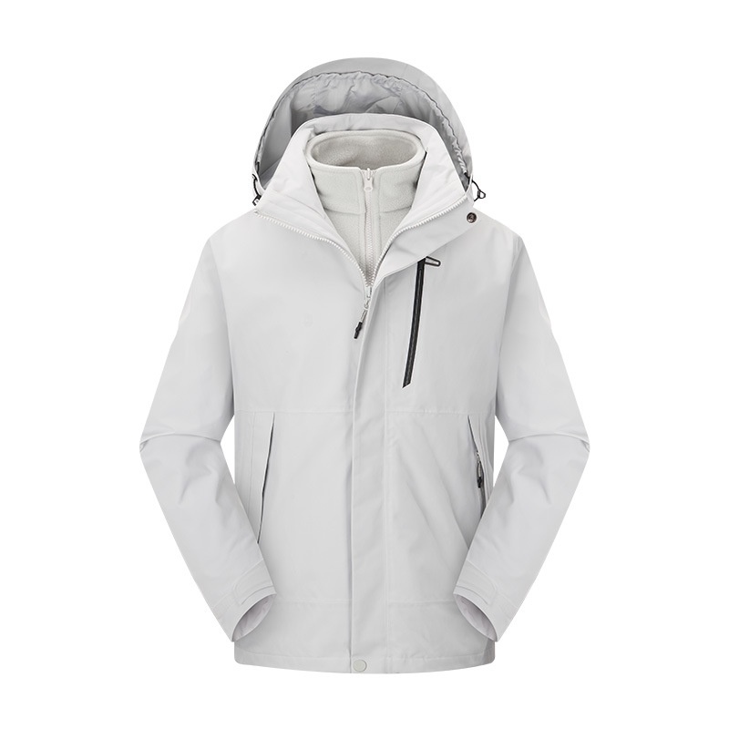 boy Boy 32614 Outdoor Men And Women Detachable Autumn Winter Couple Travel Hiking Jacket 3-in-1 Waterproof_voghion.com