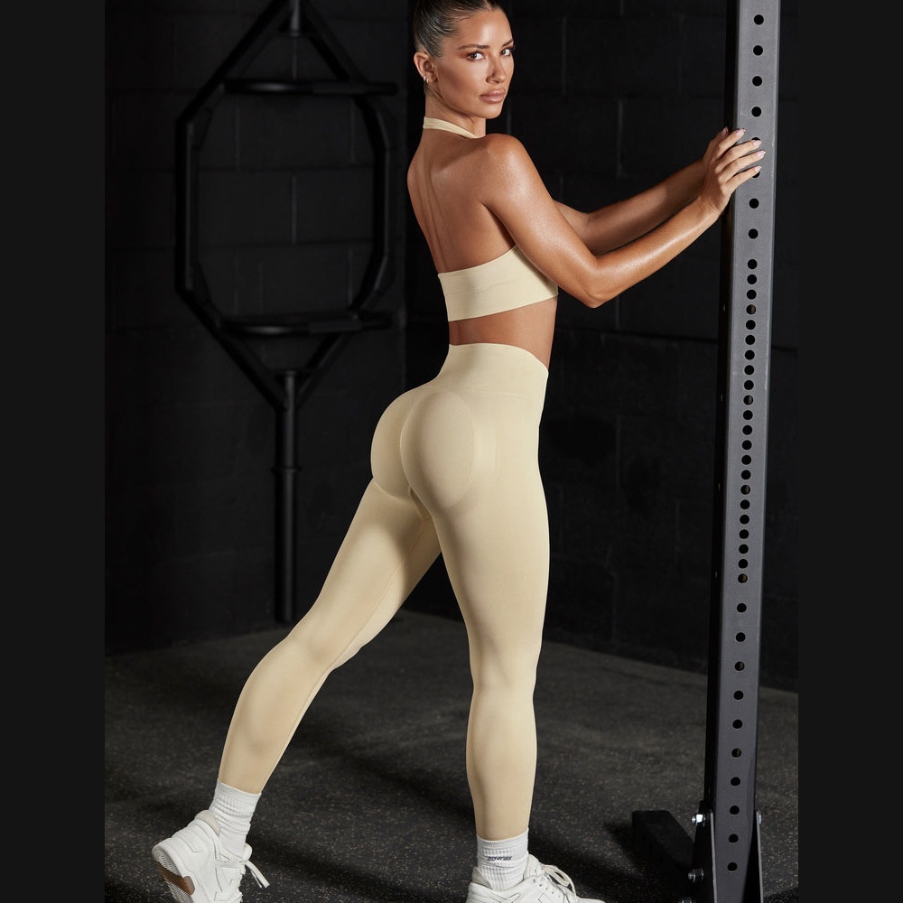 ChicShe INS, reggiseno sportivo senza cuciture con spalline, per yoga, fitness, sollevamento fianchi, nuovo stile europeo e americano, da donna_voghion.com