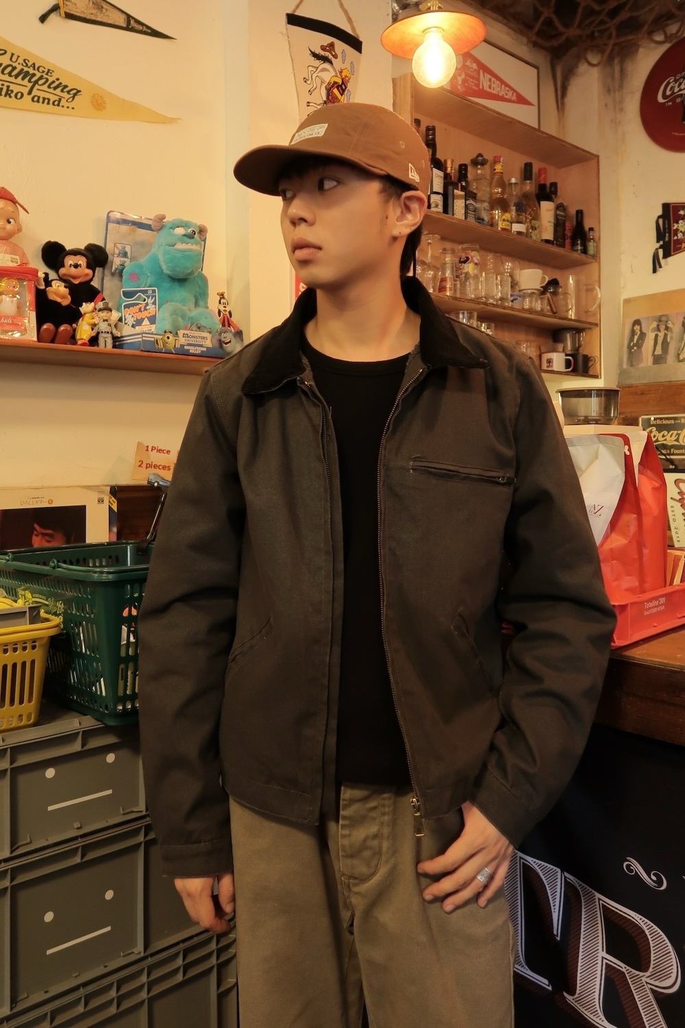 boy Autumn Winter Vibefan Motorcycle Mountain Series Michigan Thick Handsome Casual Japanese Detroit Jacket Coat M And_voghion.com