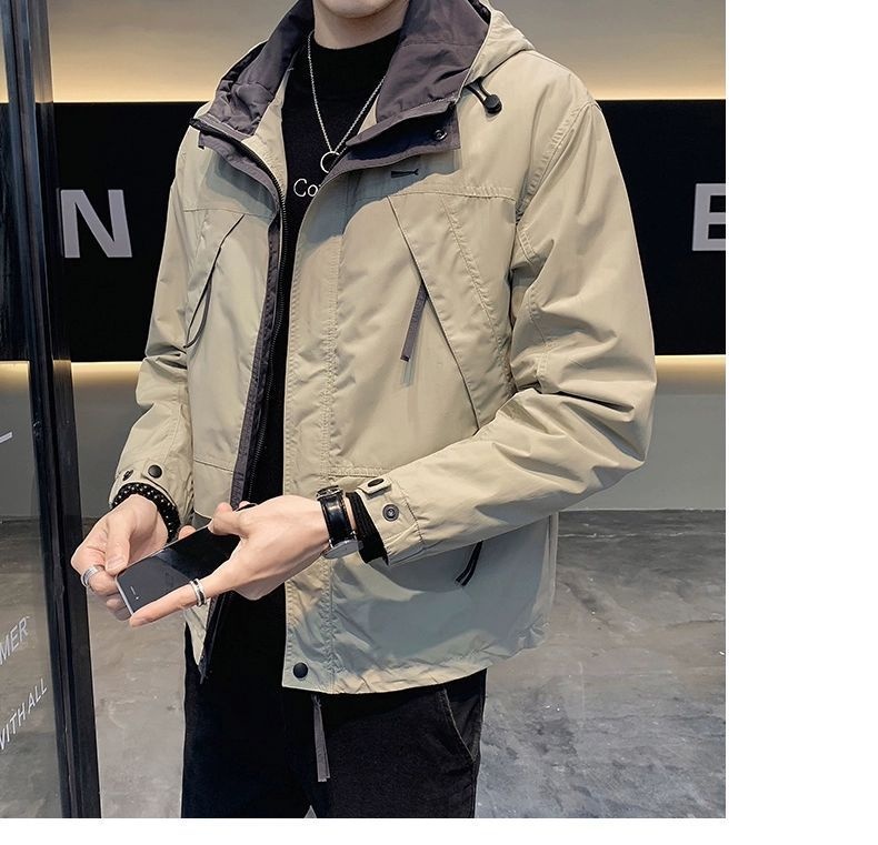 Boy Herrenjacke Frühjahr/Herbst 2025: Trendige Marke mit Kapuze, Windbreaker, Freizeit- und Arbeitskleidung_voghion.com