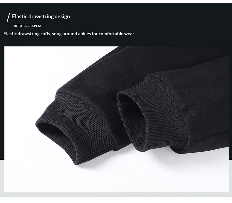 Pantaloni lunghi da jogging da uomo, larghi e dritti, in puro cotone, casual, taglie forti, primavera estate, nuovi_voghion.com