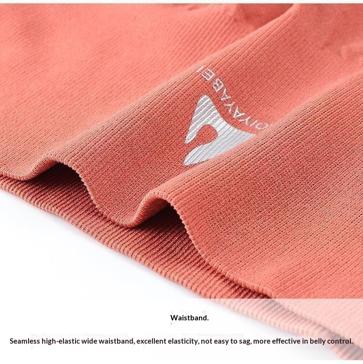 High Waist Tummy Control Butt Lift Yoga Warm-up Fitness Peach Hip Quick-Dry Women's Sports Shorts_voghion.com