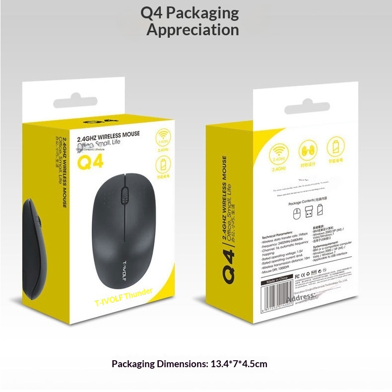 Digitex Digitex Thunderwolf Q4 Kablosuz Dizüstü Bilgisayar Masaüstü Faresi Erkek ve Kız Çocuk Üreticisi Bilgisayar Aksesuarları Toptan Satış_voghion.com